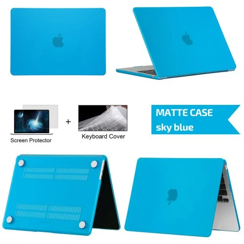 Mat lucht blauw
