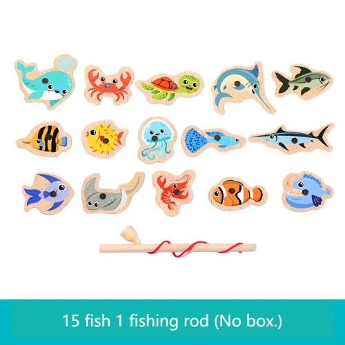 15 zufällige Fische
