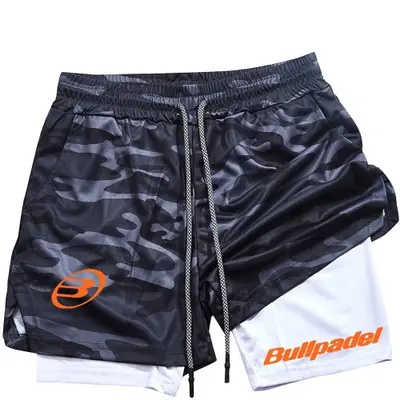 Image de Short Sport 2 en 1 Homme - Séchage Rapide & Confort