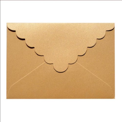 Image de Enveloppes Cadeau Élégantes avec Lettres Ondulées - 10 pcs