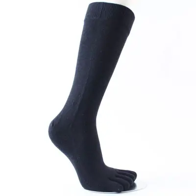 Image de Chaussettes Homme Coton Peigné 5 Doigts - Anti-Transpiration & Élégantes