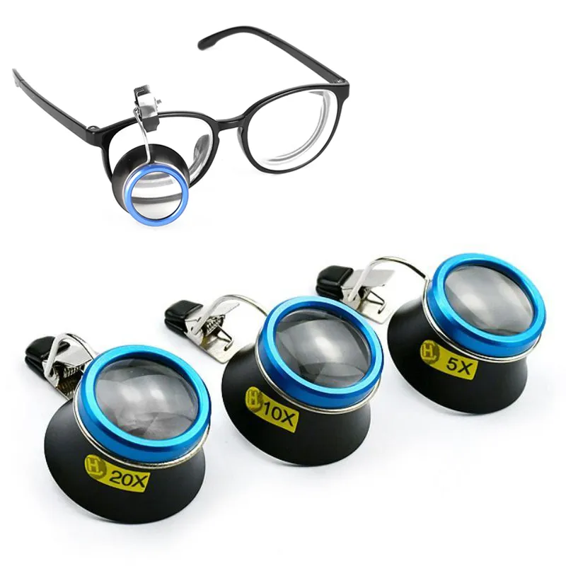 Afbeelding van Vergrootglas Clip-on voor Horlogemakers & Precisie Reparatie