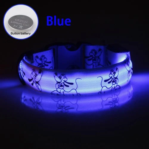 Blauw knoop batterij