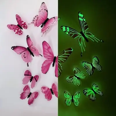 Papillons Lumineux 3D - Décoration Murale Créative