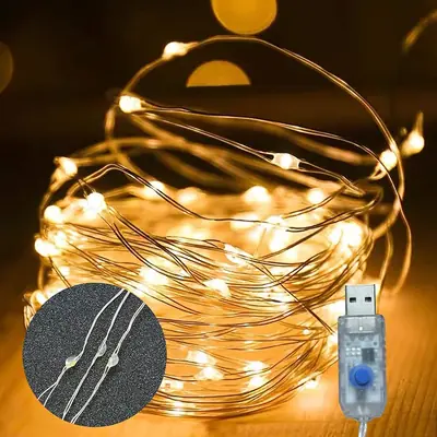Image de Guirlande LED USB Féerique - Étanche & Décorative