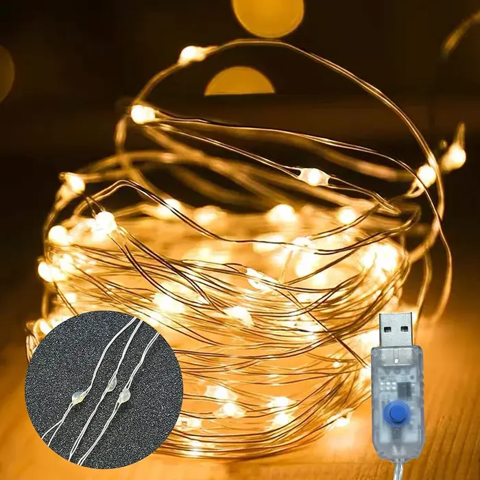 Image de Guirlande LED USB Féerique - Étanche & Décorative
