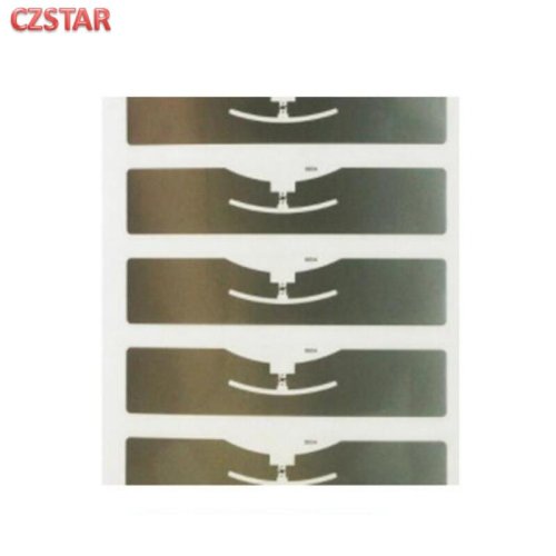 Afbeelding van Czstar 100Pcs Lange Afstand 860 ~ 960Mhz Epc Gen2 Uhf Tags 9654 Antenne Alien H3 Iso18000-6c Uhf Rfid Tag Stickers Label Natte Inlay