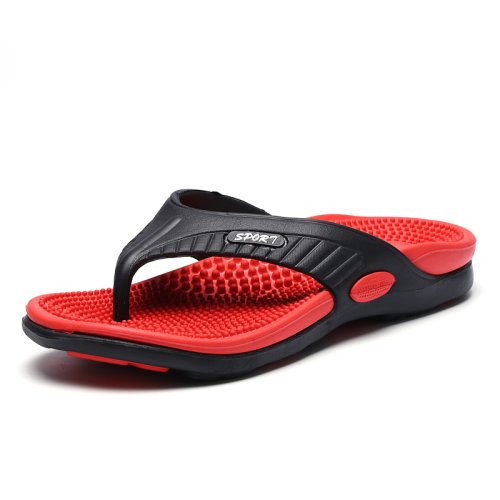 Imagen de Chanclas Transpirables para Hombre de Lujo, Zapatos de Playa con Diseño Moderno y Talla Grande hasta el 47
