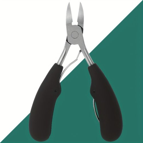 Imagen de Cortaúñas de Acero Inoxidable Extra Grandes con Apertura Ancha para Personas Mayores – Juego de 4 Cortaúñas Prácticos para Uñas y Pies
