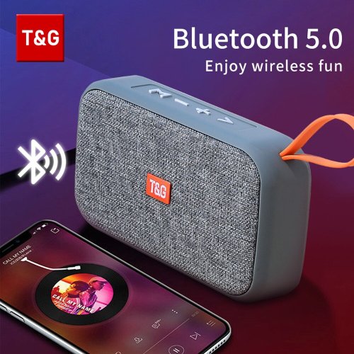 Zdjęcie Głośnik przenośny TG506 – Mini Soundbar Bluetooth 5.0, wodoodporny, z odtwarzaniem kart TF i radiem FM, idealny do użytku zewnętrznego