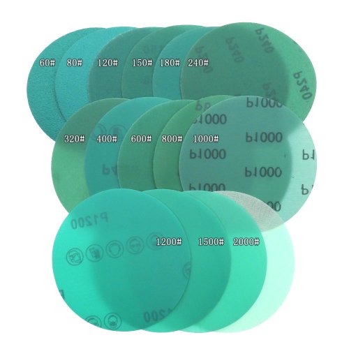 Image de Disque de Ponçage 6 Pouces - Grains 60 à 2000 pour Polissage Auto