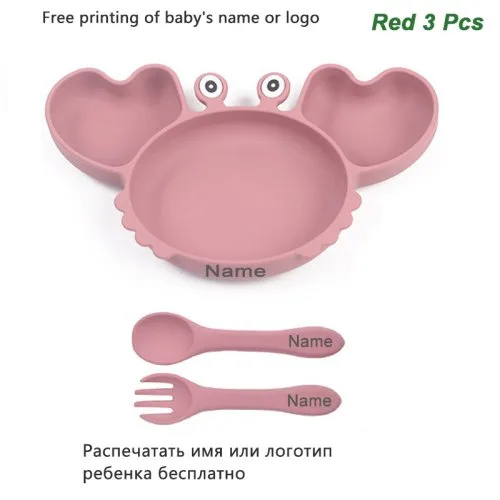 Czerwony krab 3pcs