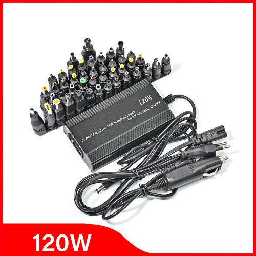 Imagen de Cargador Universal 120W para Notebook - 110V/220V a 12-24V