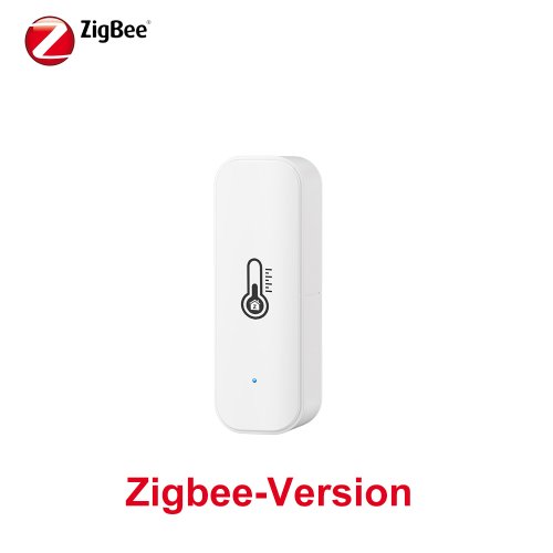 Zdjęcie Tuya Smart WiFi Zigbee czujnik temperatury i wilgotności termometr wewnętrzny monitorowanie higrometru współpracuje z Alexa Google Home