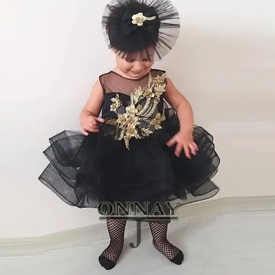 Image de Robe Fleurie Princesse pour Fille - Anniversaire & Première Communion