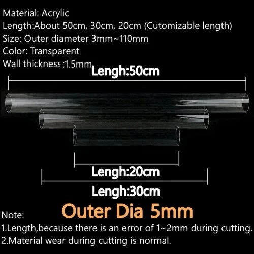 Buiten diameter 5mm