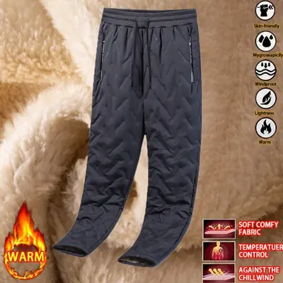 Image de Pantalon Baggy Homme Polaire Chauffante & Imperméable