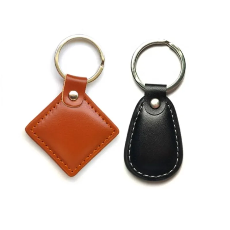 Afbeelding van 1 Stuks 13.56Mhz Gen2 Cuid S50 Tag Block 0 Beschrijfbare Uid Veranderlijke Replicator Badge Rfid Nabijheid Kaart Lederen Keyfob