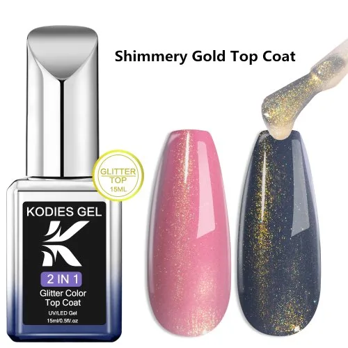 Schimmernd gold