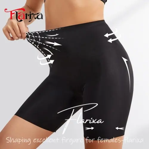 Image de Shorts Culottes Femme Taille Haute Anti-Friction