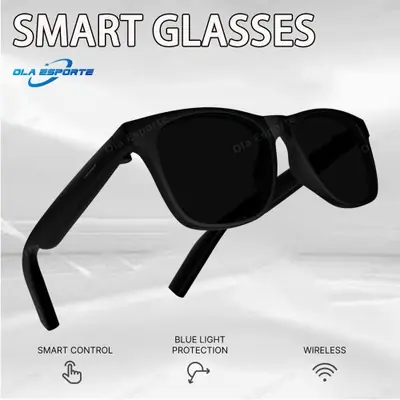 Image de Lunettes Intelligentes Bluetooth - Appel & Anti-Lumière Bleue