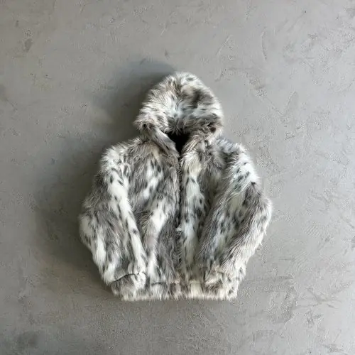 Image de Manteau Hiver Fausse Fourrure Homme - Chaud & Luxueux