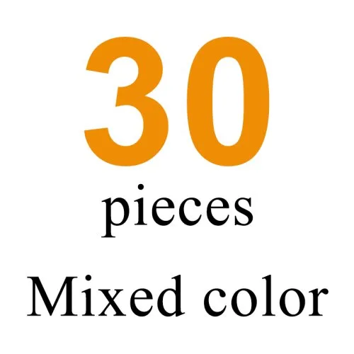 30pcs mix kleur