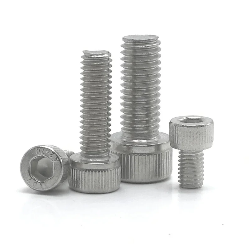 Image de Vis à Six Pans Creux Inox Noir - Kit de 50 Pièces