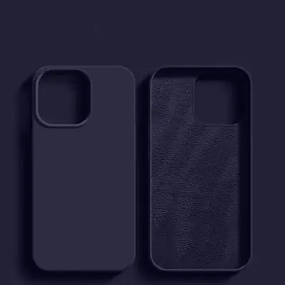 Image de Coque pour iPhone 15 Pro Max en Silicone Liquide - Protection Anti-Choc