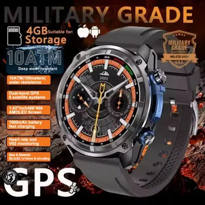 Image de Montre Connectée Militaire T-Rex3 GPS & Boussole