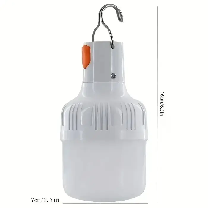 Image de Lampe LED Portable 60W - Éclairage Puissant pour Camping et Pêche