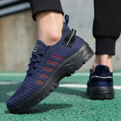 Image de Baskets Hommes Respirantes - Légères & Sportives