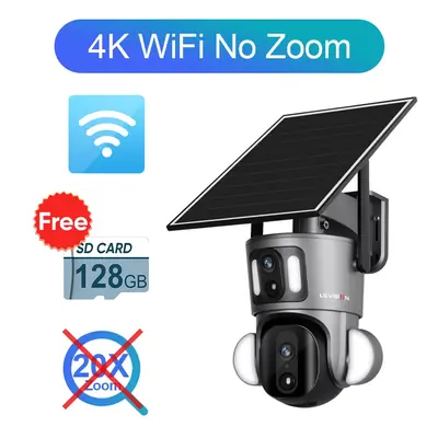 Image de Caméra Solaire PTZ 8MP avec Zoom 20x et 4G