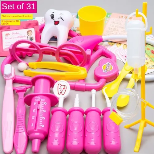 31PCS roze