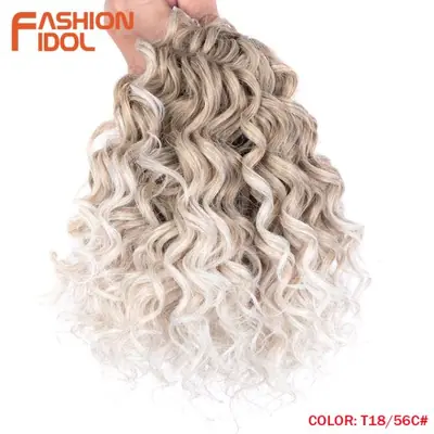 Image de Extensions Cheveux Bouclés Afro - Tresses Crochet 10 Pouces