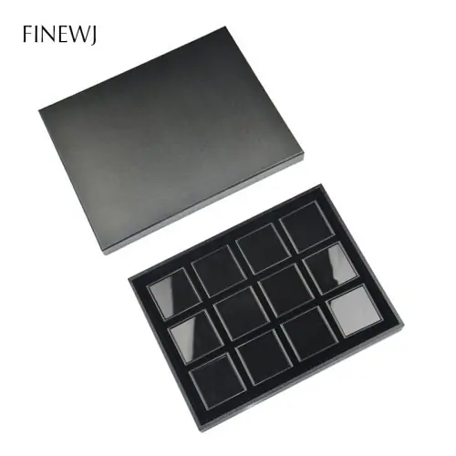 Couvercle plateau 6cm noir