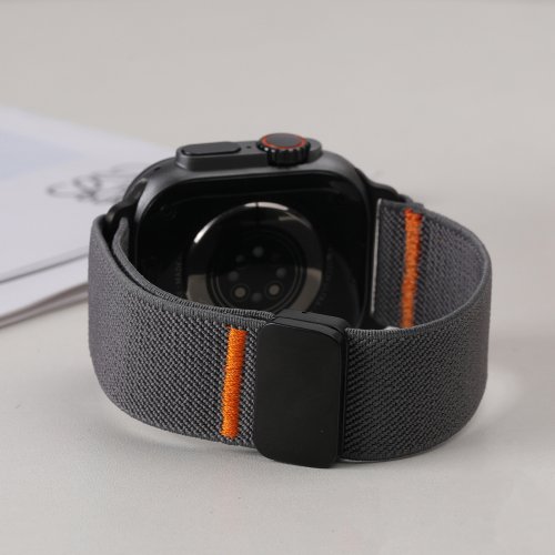 Bild von Magnetische Nylon-Armband für Apple Watch – Kompatibel mit Ultra 3, Serie 11–4