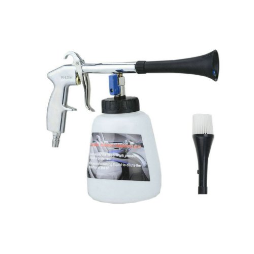 Image of Portable High-Pressure Car Wash Cleaner with Air-Operated Interior Deep Cleaning Gun, Cockpit Care Kit & Brush Set for Ultimate Vehicle Maintenance