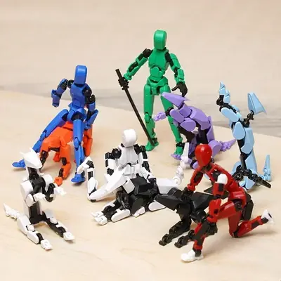 Image de Figurine Articulée 3D à Assembler - Jouet Créatif pour Enfants
