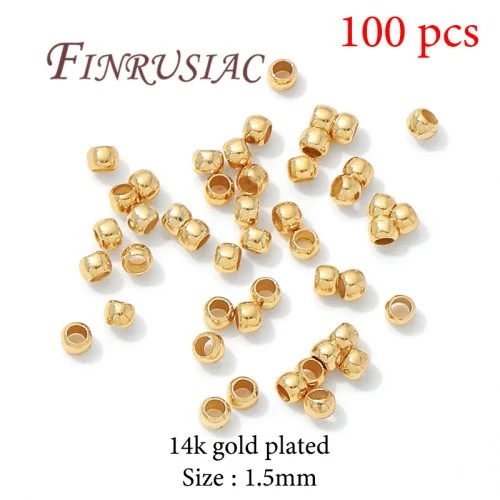 Placcato oro 14K-1,5 mm