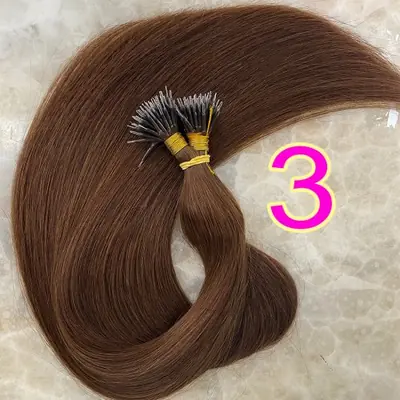 Image de Extensions Cheveux Humains Vierges Ombré Micro Anneaux
