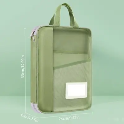 Sac de Rangement Documents A4 Transparent - Grande Capacité