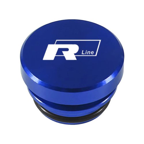 Bild von Für Volkswagen R Linie MK7 Polo Tiguan Jetta Golf Passat Touareg Universal Auto Zigarette Leichter Stecker Abdeckung Metall Staub Abdeckungen