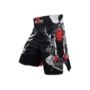 Image de Shorts de Combat MMA & Muay Thai - Style Tigre Guan Yu