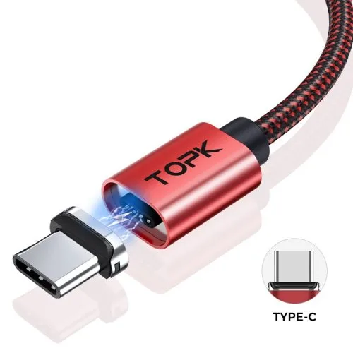 USB C czerwony