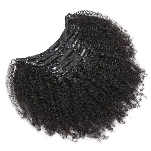 Image de Extensions de Cheveux Brésiliennes Remy - Bouclées Naturelles