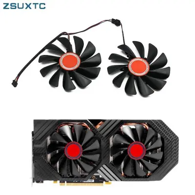 Image de Refroidisseur Ventilateur pour Carte Vidéo RX 580 / RX 590 - FDC10U12S9