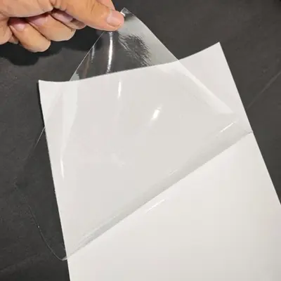 Film de Stratification Transparent Brillant - Protection Anti-Usure
