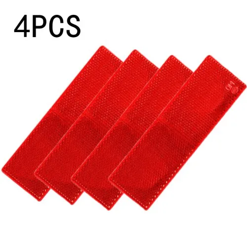4pcs red