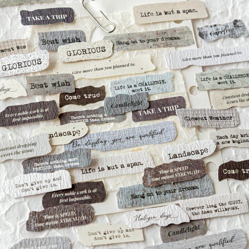 Immagine di Adesivi Vintage per Diario: Creatività in ogni Dettaglio